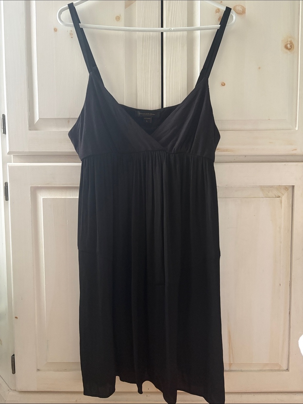 Donna Karan Black Sleepwear Dress